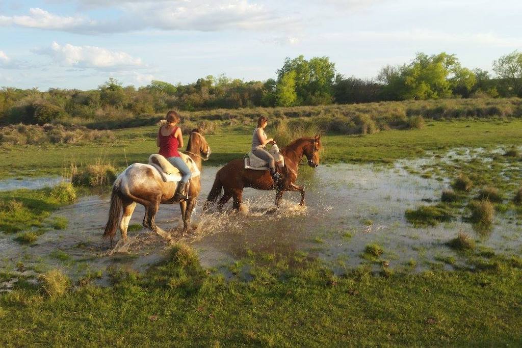Horseback riding at Estancia La Amorosa in Uruguay