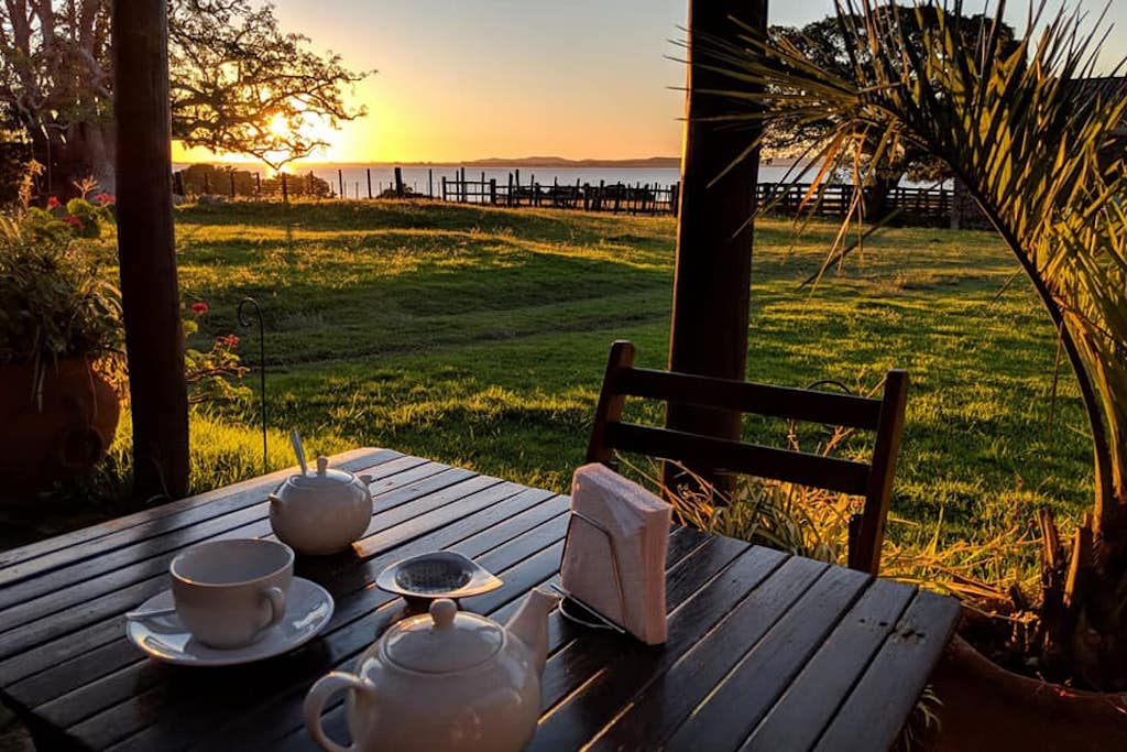 Tea at Estancia Guardia ranch in Uruguay del Monte