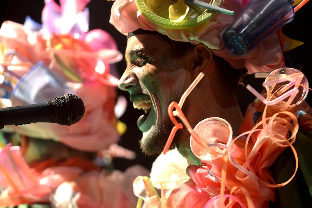 Murga Performer at Carnaval, Montevideo, Uruguay