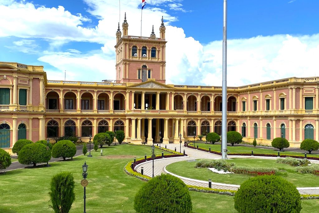 Palacio Lopez, Asuncion Paraguay