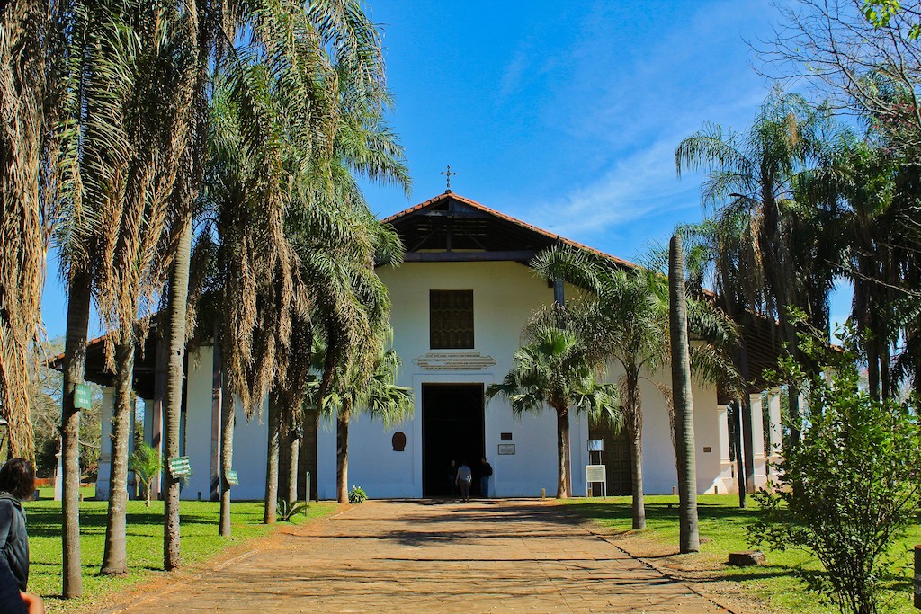 San Buenaventura church, Yaguaron Paraguay