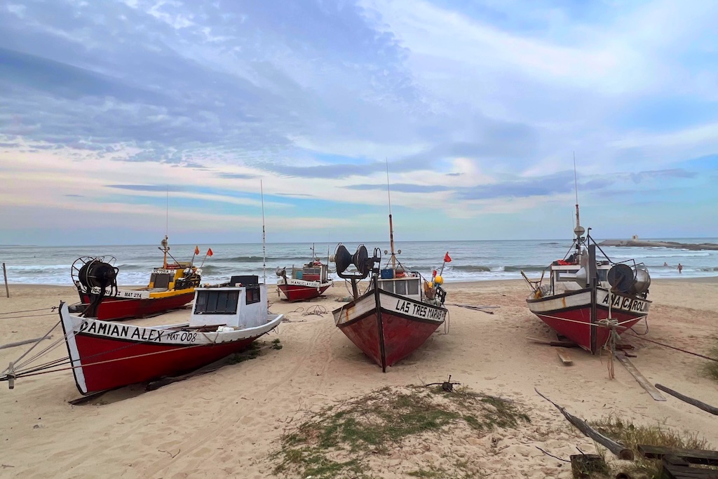 Punta del Diablo fishing boats