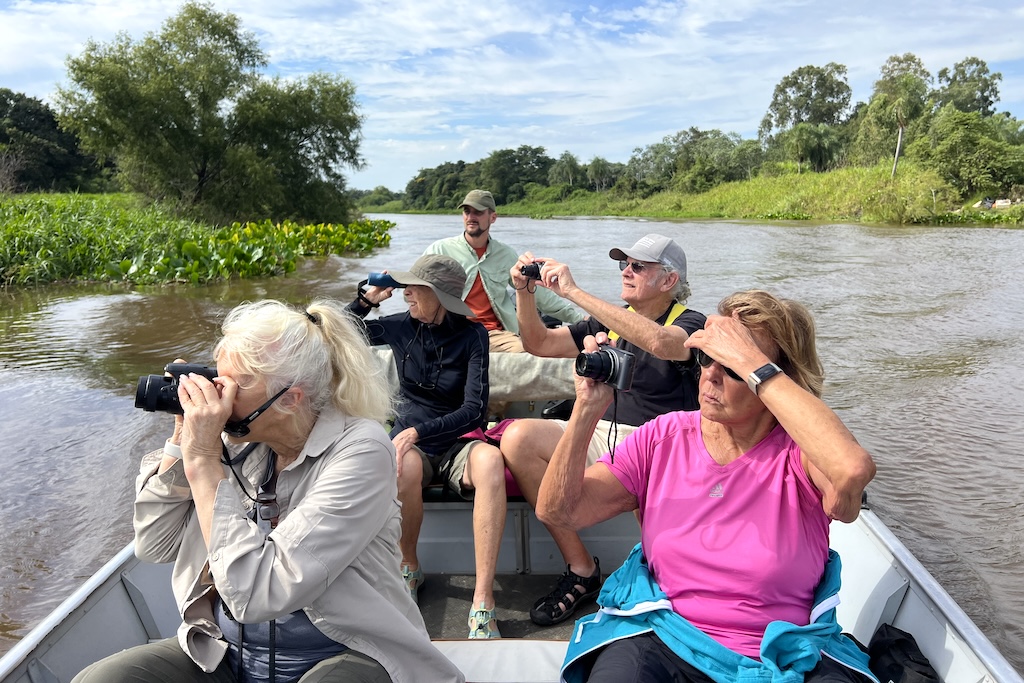 Birdwatching on a boat with Lobo Pe
