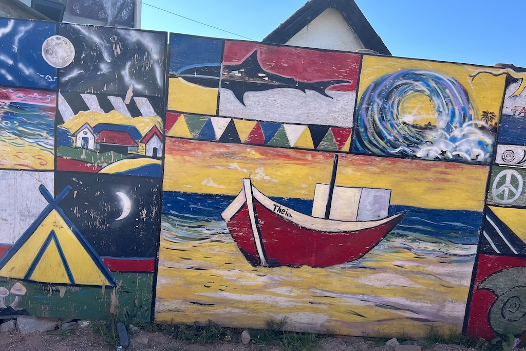 Mural Punta del Diablo Uruguay