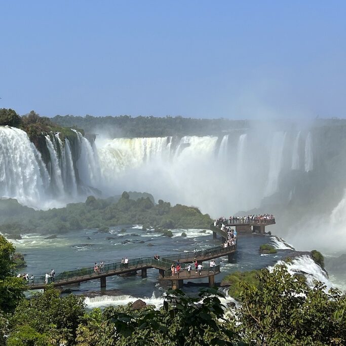 Catwalk at Iguazu Falls