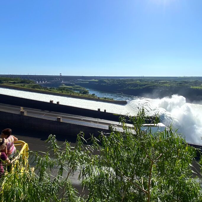 Itaipu dam in Paraguay