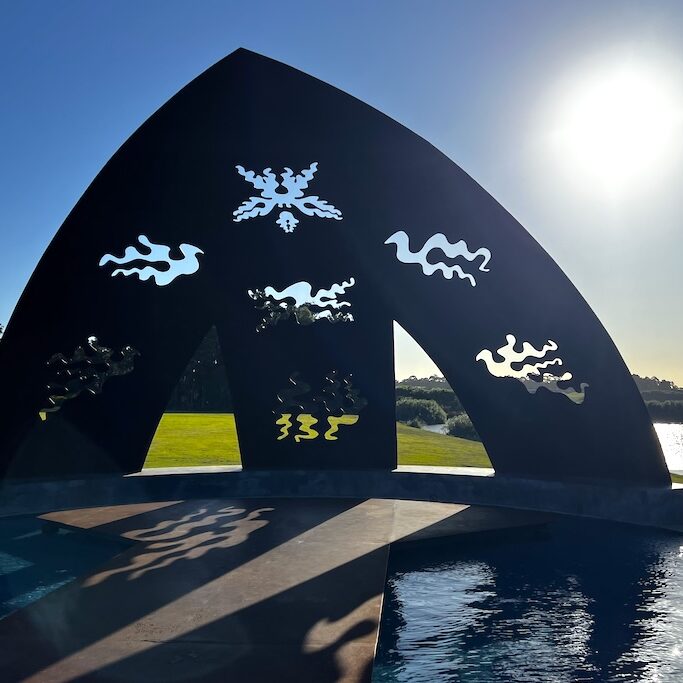 Sculpture at MACA Atchugarry Museum Uruguay