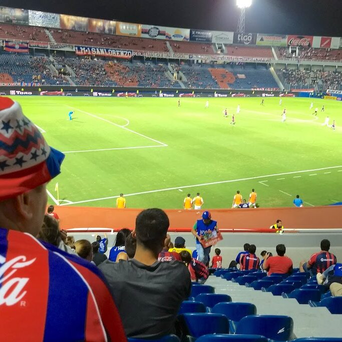 Soccer match, Asuncion Paraguay