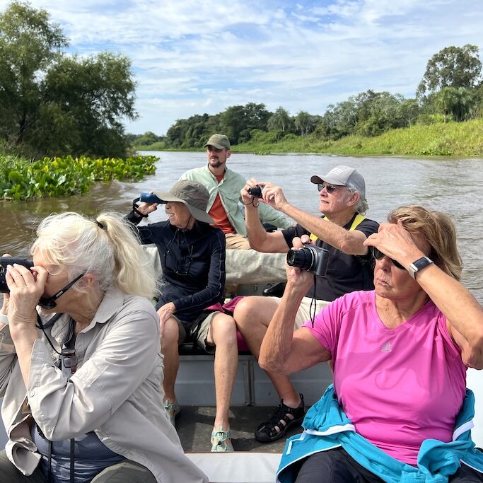 Birdwatching on a boat with Lobo Pe