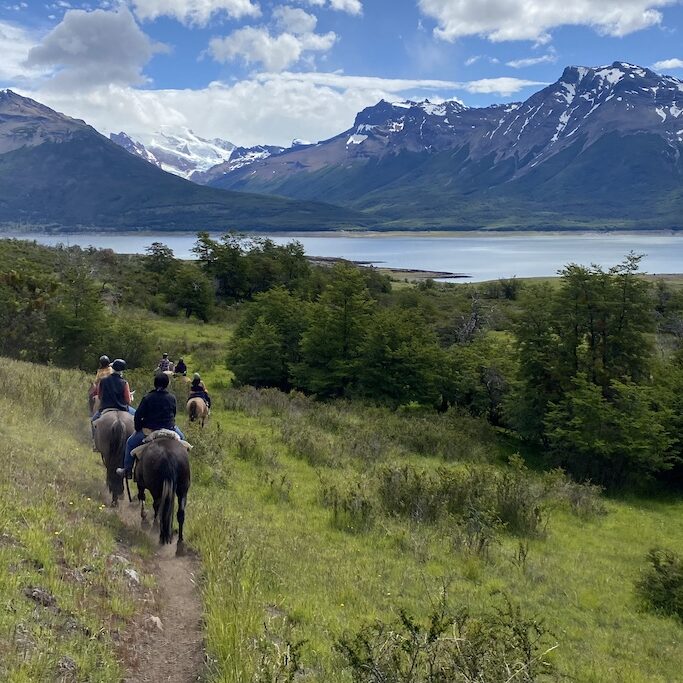 Horseback riding in Patagonia