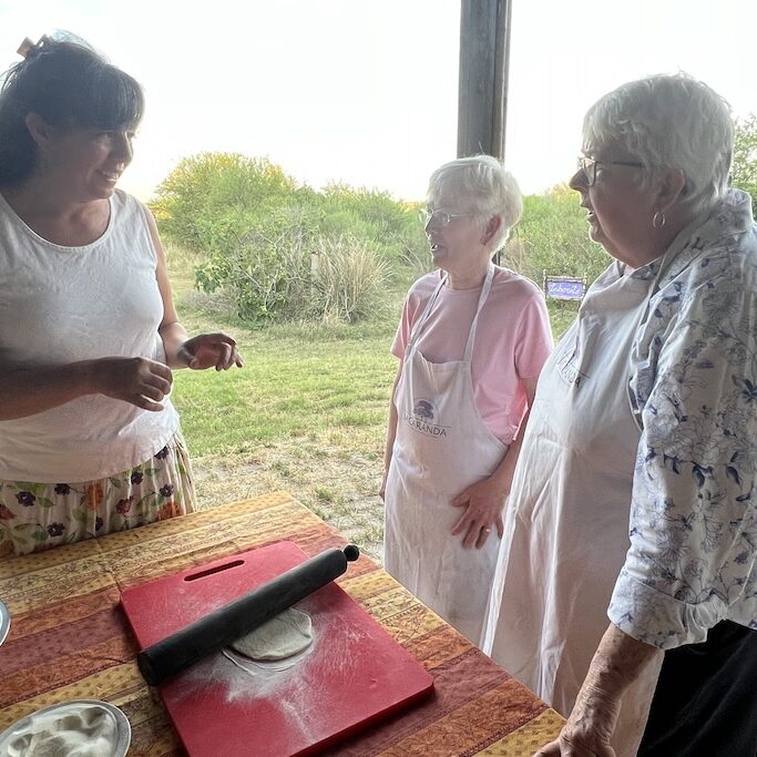 empanada cooking lesson