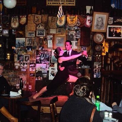 Tango dance show in Montevideo, Uruguay